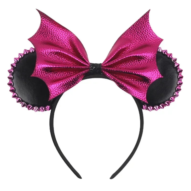 Tiaras Acessórios Disney Conjunto de 1 tiaras com orelhas rato para o Halloween, lantejoulas