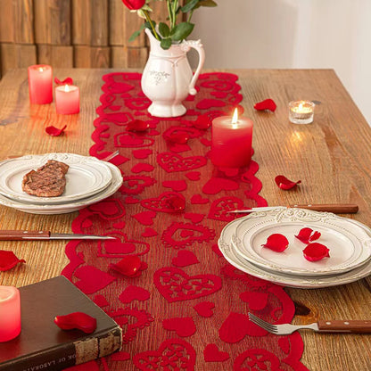 Toalha de mesa para o dia dos namorados, 183x133cm, decoração dia dos namorados