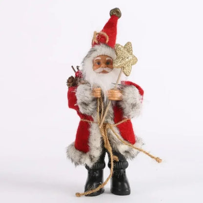 Boneca de Papai Noel, decoração grande de Natal, artesanato, árvore de Nata