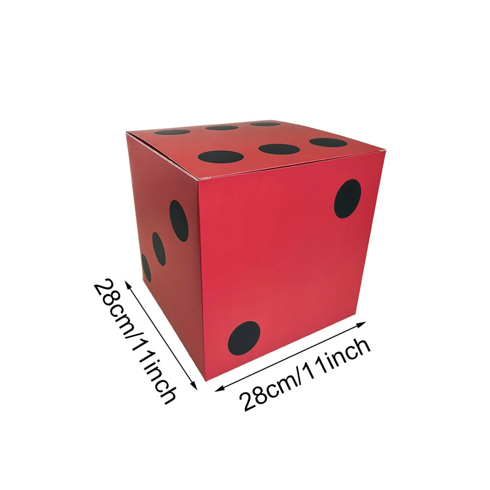 Cassio Poke 25 Peças de topo de cupcake com glitter, tema Vegas, palitos de dente e palitos