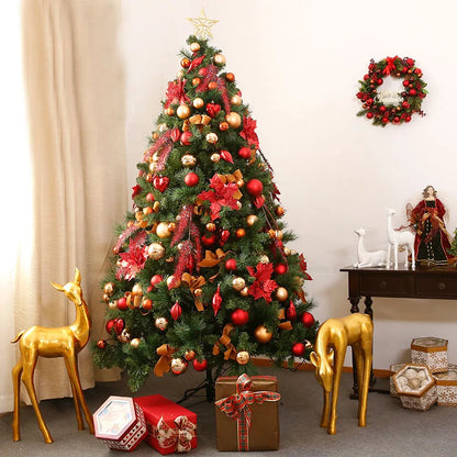 Bola de natal glitter Conjunto de 24 peças de decorações de Natal com bolas Natal  bolas