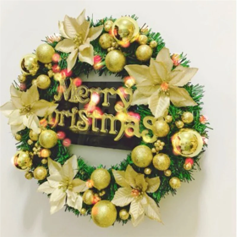 Guirlanda natalina decorativa Coroa De Flores Decorativa, Decoração De Flores, Guirlanda