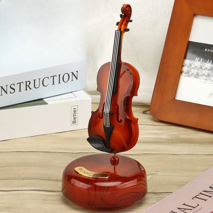 Caixa de música fonógrafo retrô clássico gramofone musical caixa mesa decoração