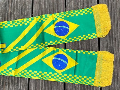 Cachecol esportivo de futebol para a euro malha de futebol de Portugal, 145*18 cm