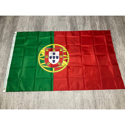 Bandeira De Portugal Oficial 1,50 X 0,90 Mts 100% Poliéster