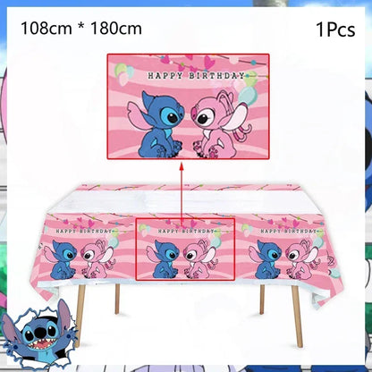 60 itens para festa de aniversário, incluindo copos, pratos e guardanapos para decoração