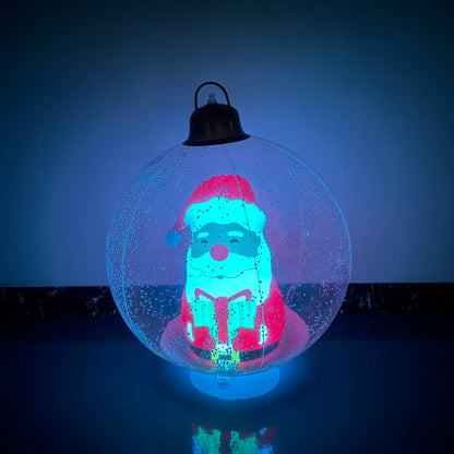 Bolas Decorativas Insufláveis de PVC 24 Polegadas para Shopping, Ornamento Inflável Natal