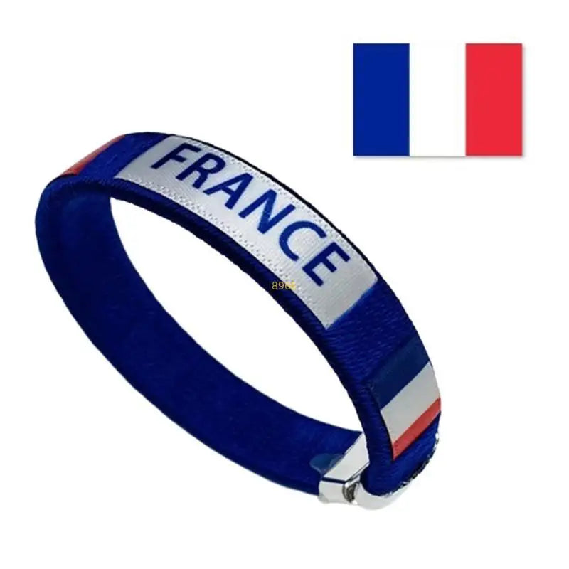 Pulseira Copa do Mundo bandeira verde do Brasil Acessório Perfeito para Torcer no Futebol