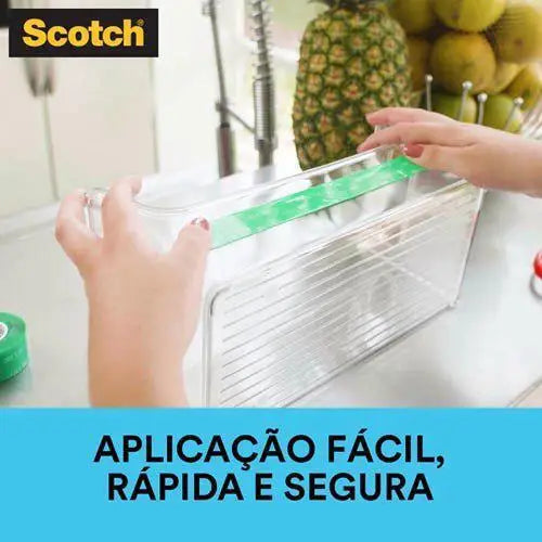Fita Dupla Face 3M, Scotch, Fita Forte transparente 12 mm x 2 m - Scot
