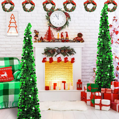 Árvore de Natal Artificial Pop-Up de 1.5 Metros Árvore de Natal para Decoração Ambientes