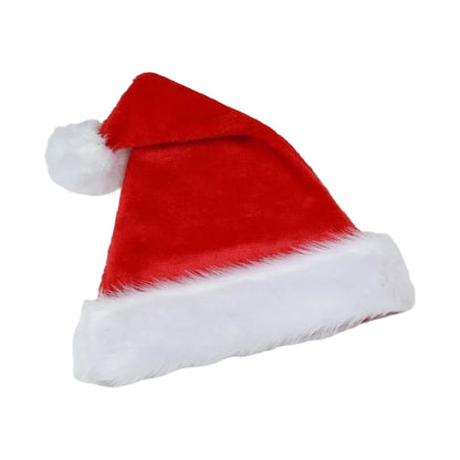 Gorro de Natal Colorido Touca Papai Noel Santa Mamãe Noel, Kit Gorros de Papai Noel