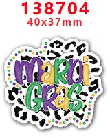 Plaquinha de Carnaval Decoração Plaquinhas De Carnaval Kit 10 Unidades P/enfeitar