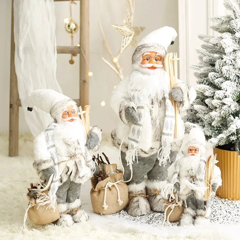 Papai Noel Papai Noel grande de 60cm, decoração de Feliz Natal para Lar, Feliz Ano Novo