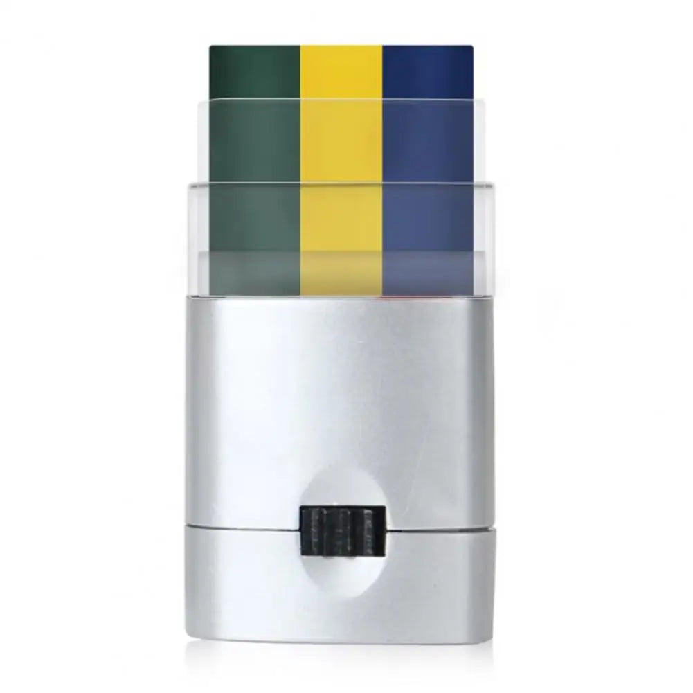 Caneta rosto bandeira torcida Romênia, caneta maquiagem para pintar uma bandeira Copa