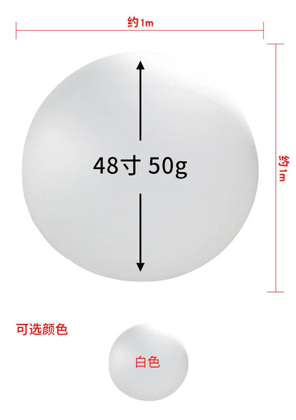 Balão meteorológico profissional Balões gigantes de 120 polegadas Balões decoração