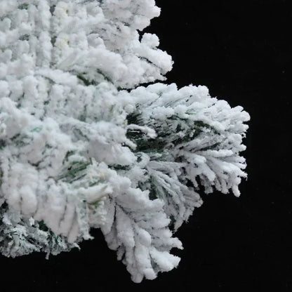 Árvore de Natal Artificial Premium Flocada de Neve Abeto Árvores Decoradas de Natal