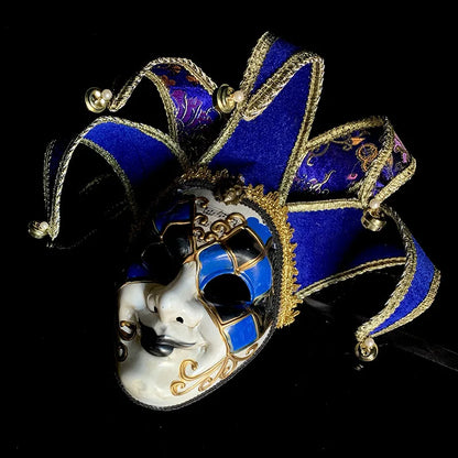 Máscara de baile de máscaras veneziana, máscara facial completa, máscara cosplay