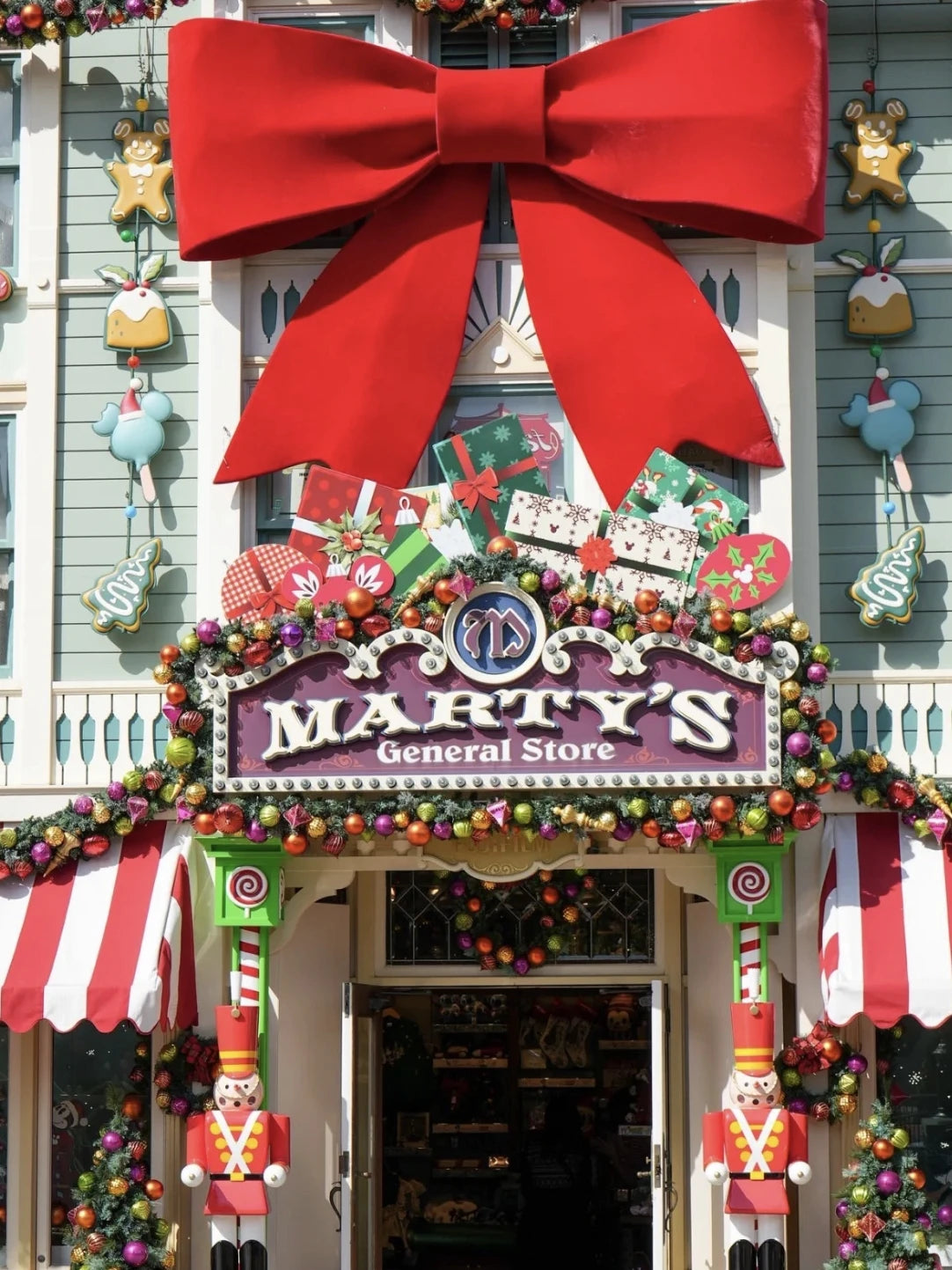 Laço gigante para inauguração