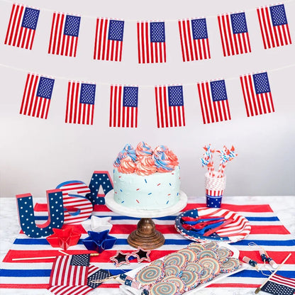 Bandeirinhas Copa do Mundo Americana - 20 peças de bandeiras dos EUA , Esportes