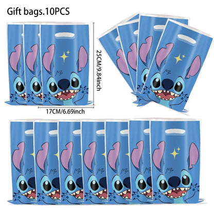 Itens lilo & stitch personalizados Saquinhos Surpresa Aniversário Disney Stitch & Angel