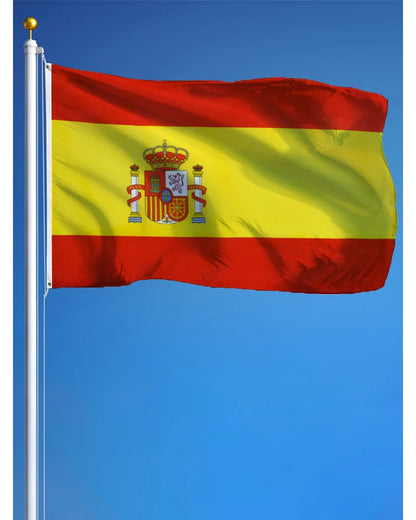 Bandeira da Espanha Copa do Mundo 2 'x 3' - Bandeiras espanholas 60 x 90 cm - Banner