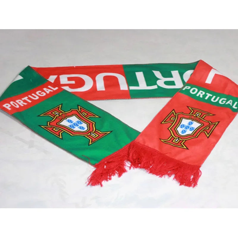 Cachecol para torcida de futebol Copa do Mundo, bandana para torcida de futebol, presente