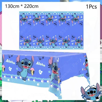 60 itens para festa de aniversário, incluindo copos, pratos e guardanapos para decoração