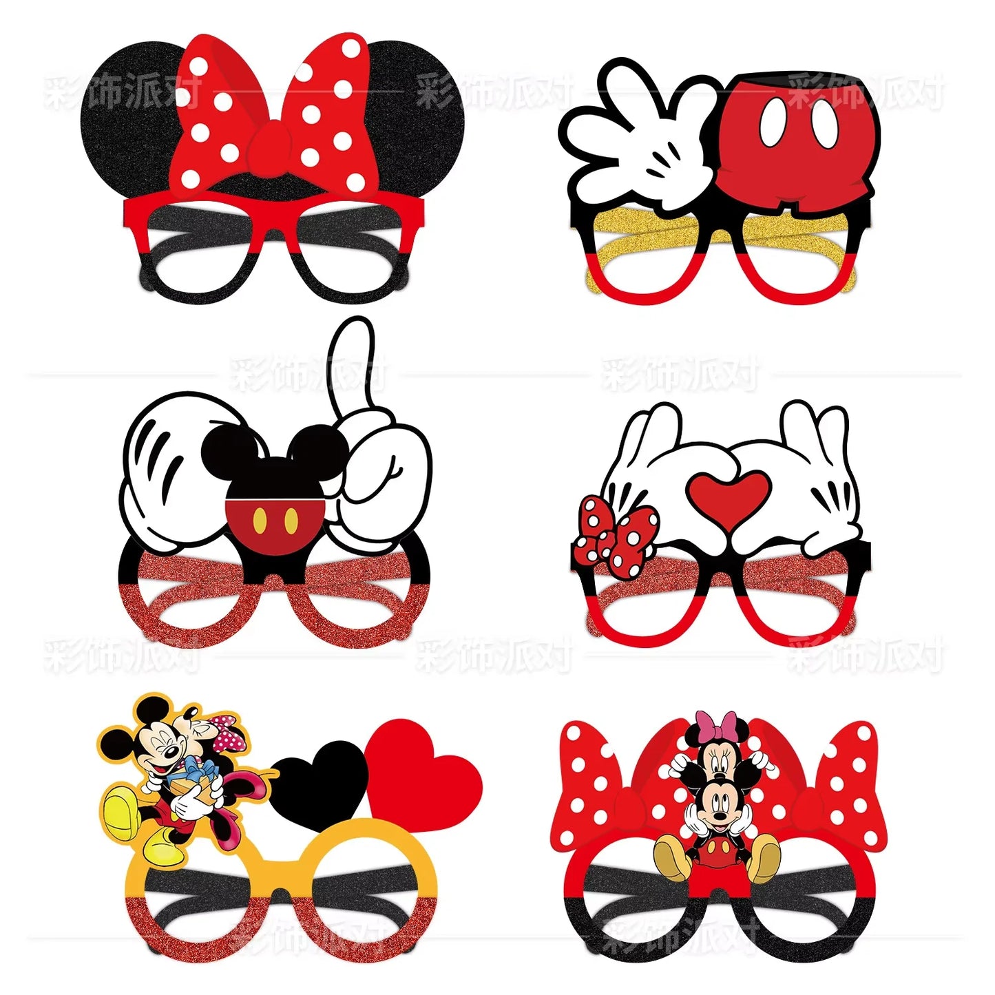Kit festa aniversário mickey e minnie Decoração Festa Aniversário Infantil Painel + Displays
