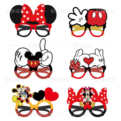 Kit festa aniversário mickey e minnie Decoração Festa Aniversário Infantil Painel + Displays