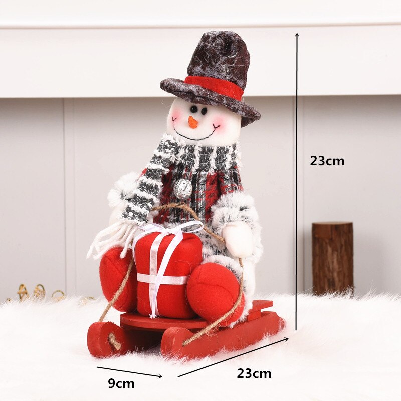 Boneco Natal Papai Noel Cozinheiro Padeiro Chef Em Tecido 48cm