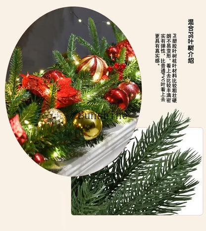 Guirlanda de Natal vermelha nevada Belas Guirlanda de natal criativa guirlanda de porta