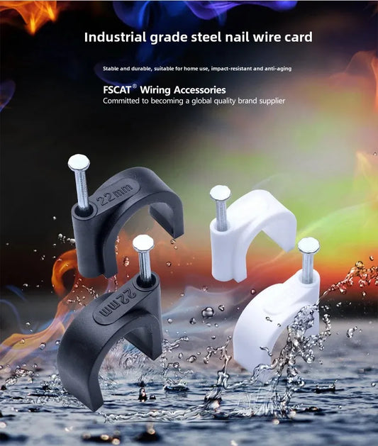 Grampo Para Fios, 6,0 Mm2, e Grampo para fios, 6,0 mm², redondo