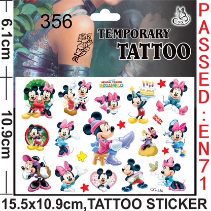 Kit Festa Mickey e Minnie 24 peças Pequeno Lembranças para Festa Mickey e Minnie