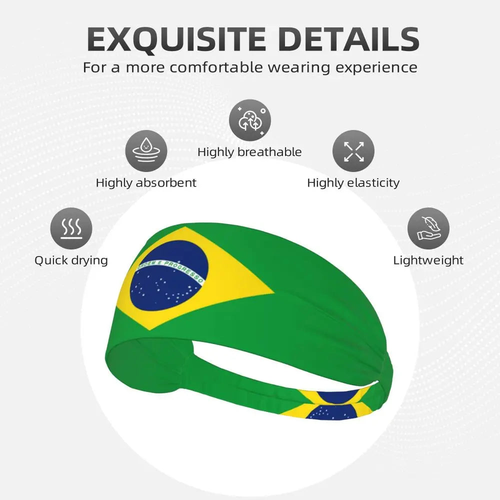 Bandana Lenço Unissex Copa do Mundo Lenço Bandana Brasil Para Copa Mundo Patriota