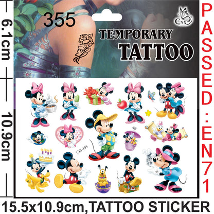 Kit Festa Mickey e Minnie 24 peças Pequeno Lembranças para Festa Mickey e Minnie