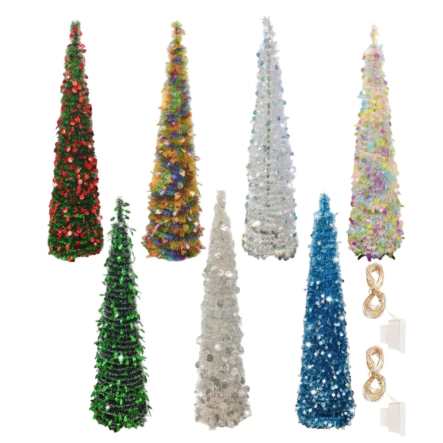 Árvore de Natal Artificial Realista com 1,5 Metros de Altura Pinheiro de Natal Artificial Realista
