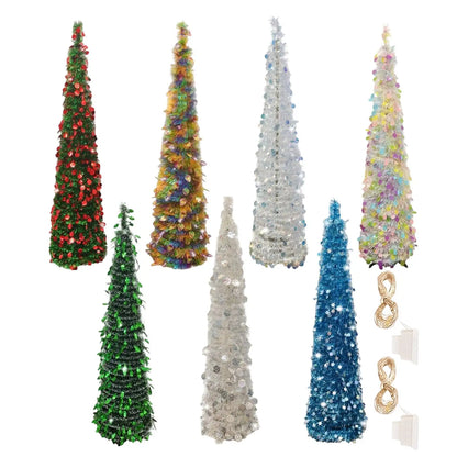 Árvore de Natal Artificial Realista com 1,5 Metros de Altura Pinheiro de Natal Artificial Realista