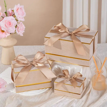 Caixa Natalina 1 Peça Caixas Cilíndricas Criativas para Decoração de Casamento Doces