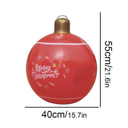 Bola de Natal Inflável, Inflável para Exterior, Bolas Infláveis Decoradas, Decoração e Infláveis