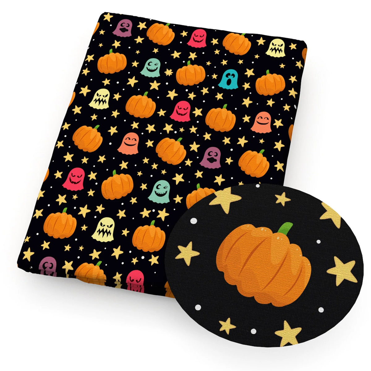 kit de Tecidos Tecido Decorativo para Cenografia Estampados com Temática de Halloween Poliéster/Algodão