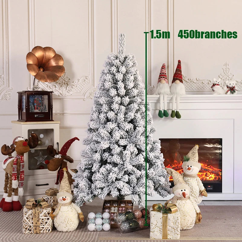 Árvore Natal Tradicional 150 Cm Pinheiro Cheia 280 Galhos Pé Metal Premium Decoração