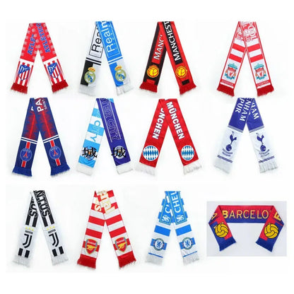 Cachecol para torcida de futebol Copa do Mundo, bandana para torcida de futebol, presente