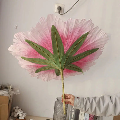 Flor artificial gigante de 80 cm Rosa