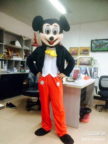 Fantasia de Mascote da Mickey Masculino Adulto Fantasia de Mascote da Minnie Mouse