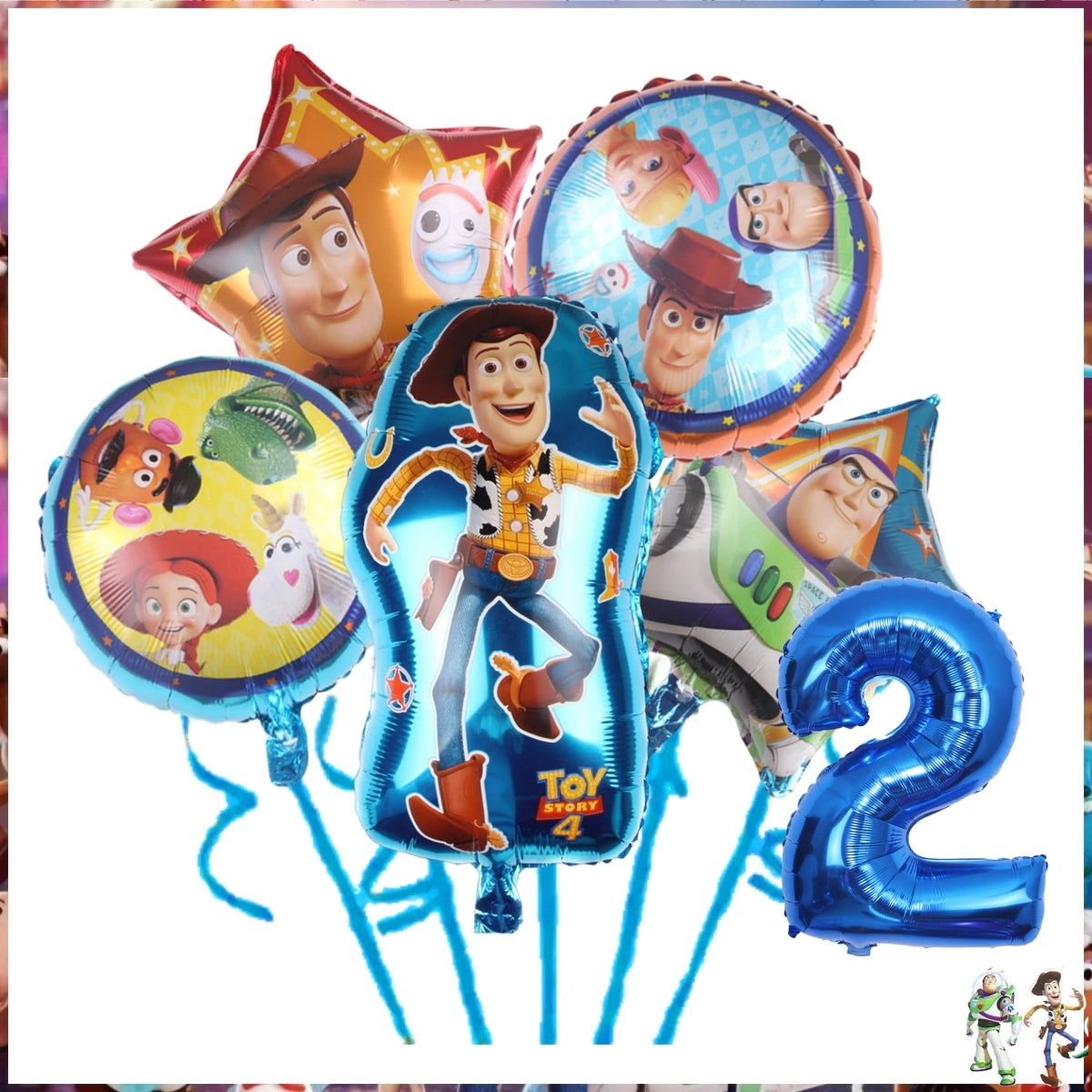 33 Modelos de decoração para festa de aniversário com tema Toy Story de história