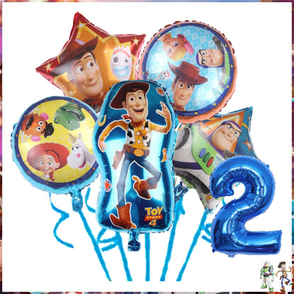 33 Modelos de decoração para festa de aniversário com tema Toy Story de história