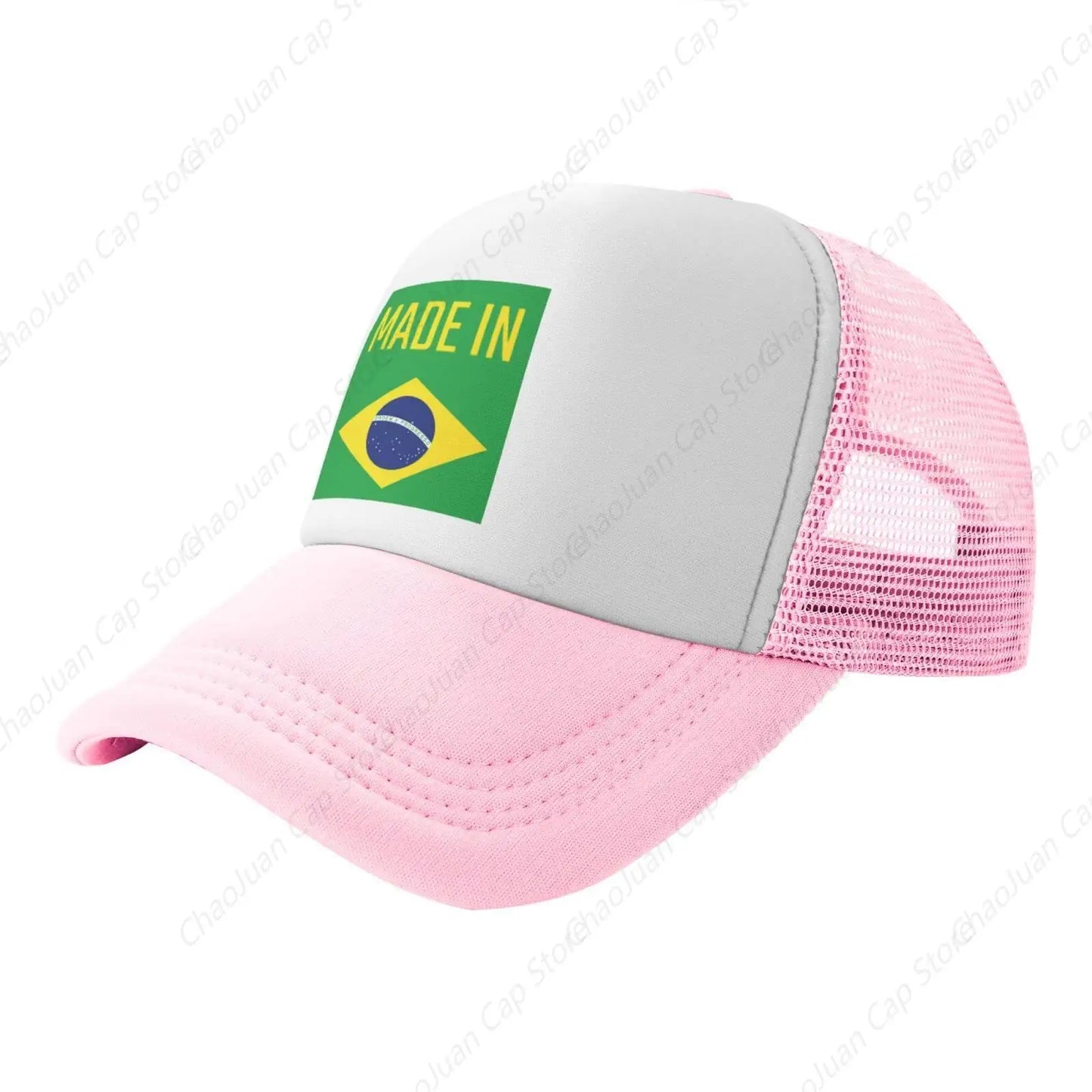 Boné Seleção Brasileira, Preto com Bordado Dourado, Unissex, Futebol Copa do Mundo
