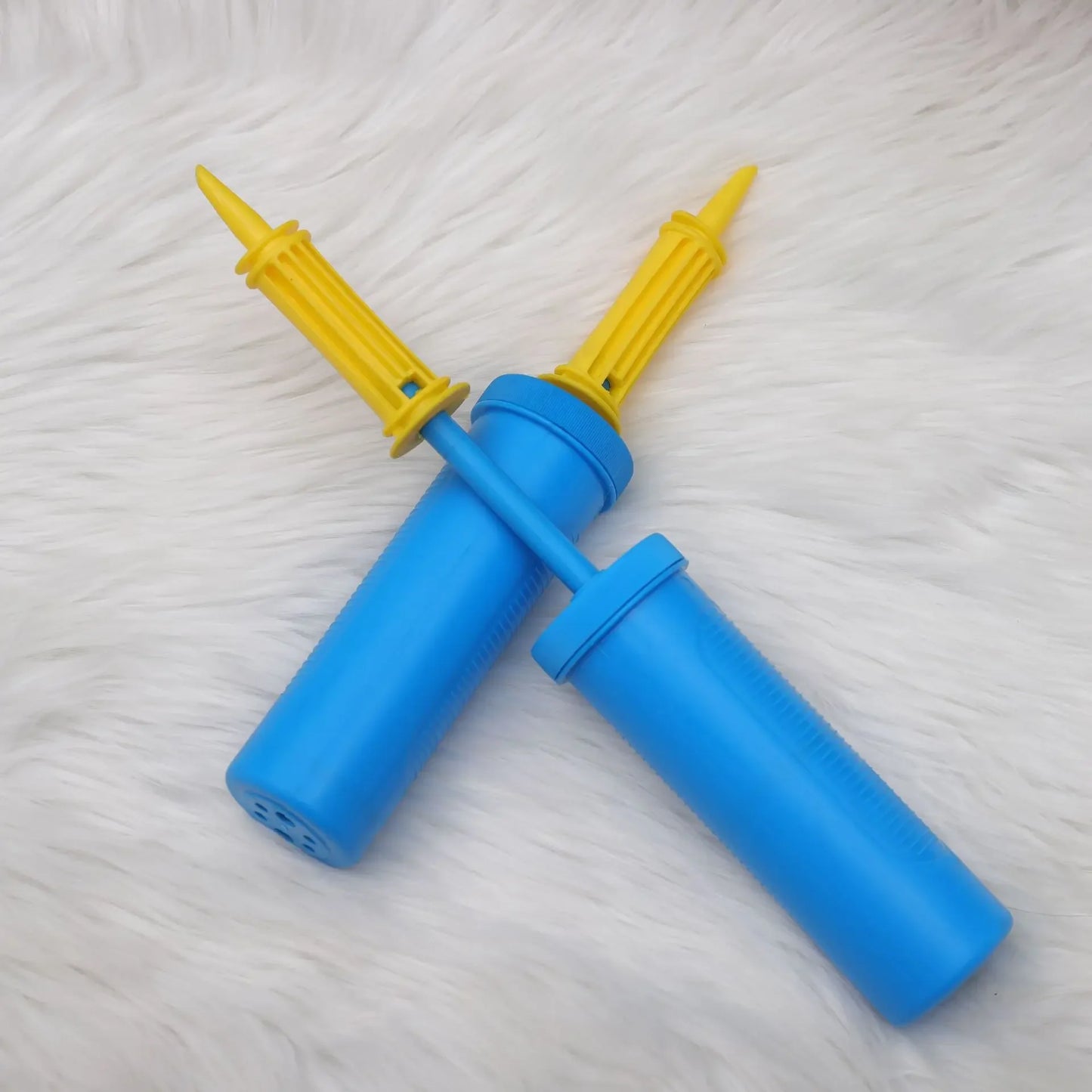 Bomba de balão portátil bidirecional dupla ação bomba inflador - bomba de ar para balões
