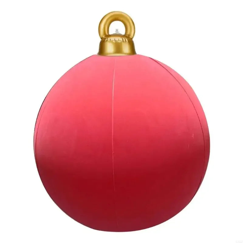 Bola Natal Inflável para Shopping Center e Bolas Natalinas Coloridas Cenários Fotográficos