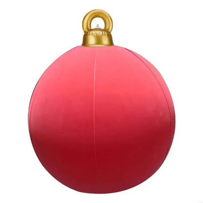 Bola Natal Inflável para Shopping Center e Bolas Natalinas Coloridas Cenários Fotográficos
